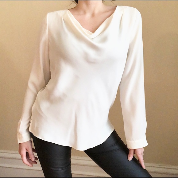 Talbots Tops - Talbots Ivory blouse Size 8 (FITS LIKE M/L)